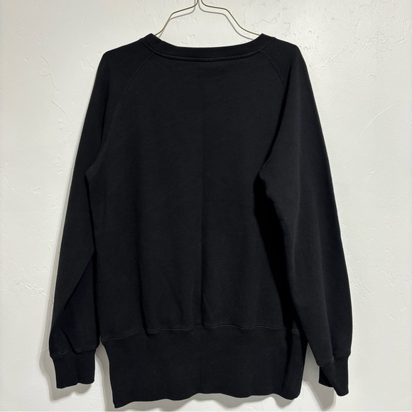 BAC Adult Large Pullover Crewneck Sweatshirt Jackson Hole Wyoming Moose Black - Picture 3 of 8